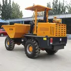 Compact 5 Ton Mini wheeler/Crawler Dump Truck For Mining underground tunnel use
