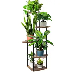Patio Garden Balcony Bedroom Living Room Plants Holder Display Rack Shelving Tiered Flower Shelf 4 Indoor Tier Plant Stands
