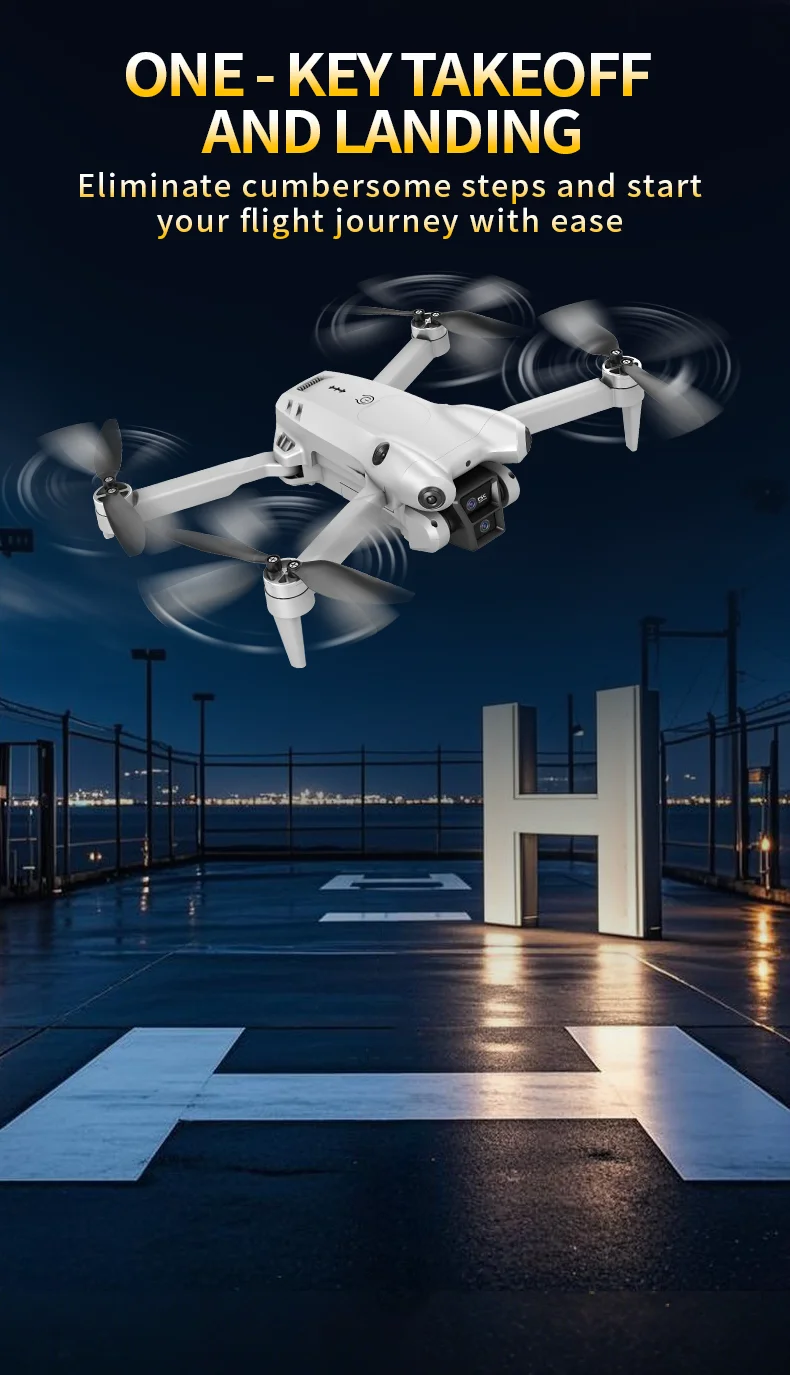 Drone M4 ultra-convivial pour les débutants GPS télécommande haute longue portée connectivité WIFI suivez-moi Drone cadeau d'évitement d'obstacles