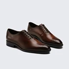 Shoes High Quality Original Formal Brown Leather Office Oxford Shoes For Men