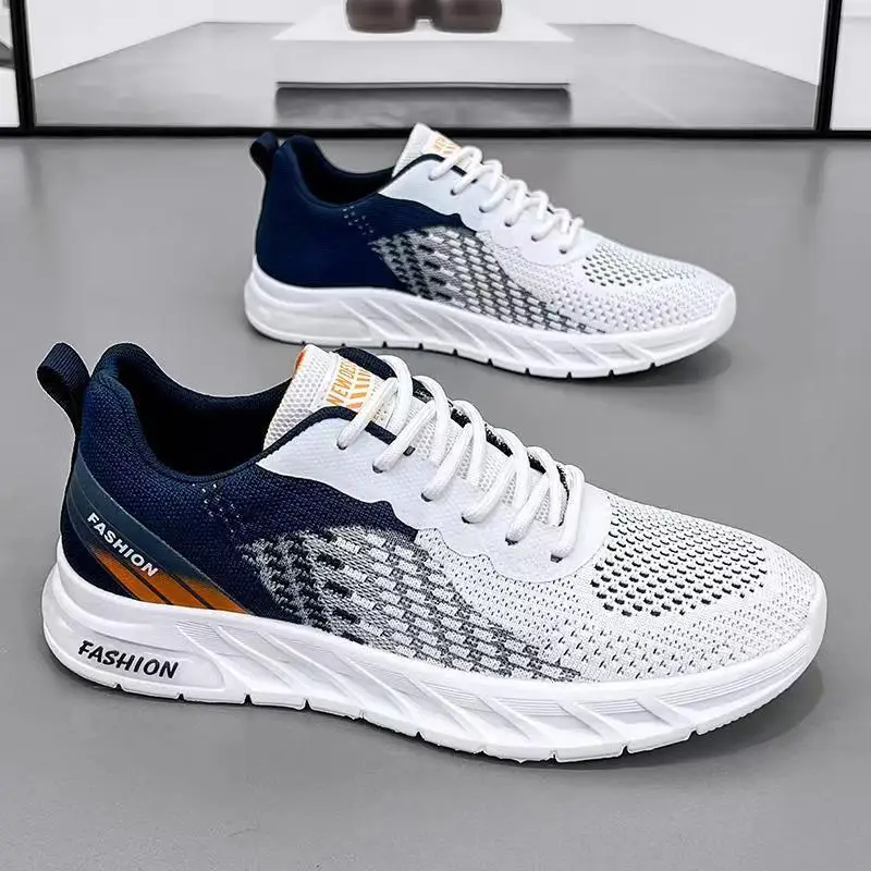 High quality Light Weight Comfortable Breathable Sneakers non-slip walking men Casual Shoes