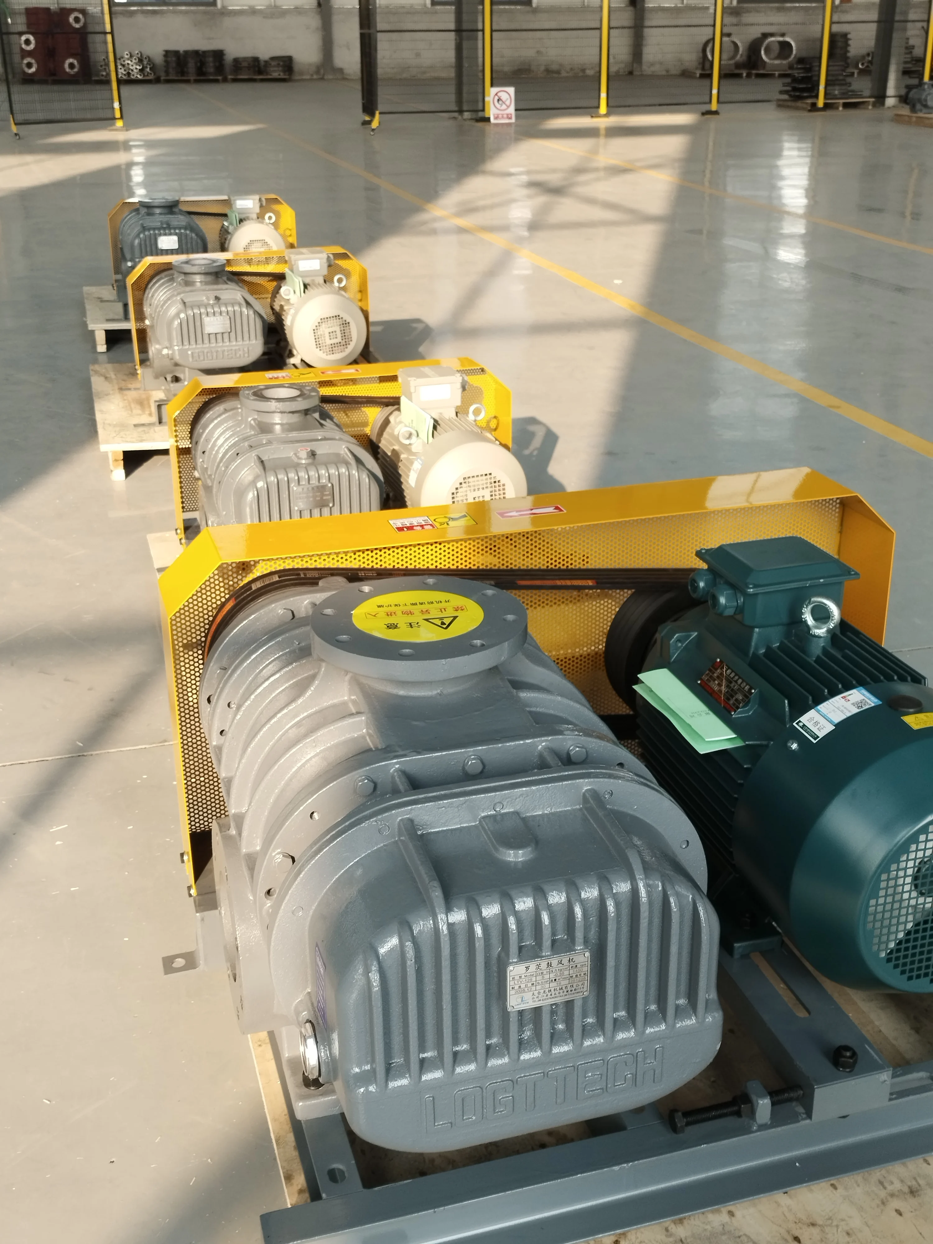 Roots Blower, LOGTTECH, 5hp, Cast - detail 16