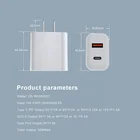 Wholesale Dual Port AC Adapter 18W PD QC 3.0 Fast Charging USB C 18W PD Wall Adapter