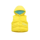 Hooded Hooded New Children's Waistcoat Boy's And Girl's Baby's Hooded Vest With Cartoon Cotton Winter Vest