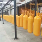 Car Brazil 279-40L Seamless Steel Cylinder Gnc Gnv Car 40L ISO11439 Hot Sales In Brazil 200bar 300bar CNG-1