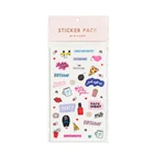 Cartoon Sticker Adhesive Paper Kiss Cut Cartoon Promotional Custom Sticker Sheet