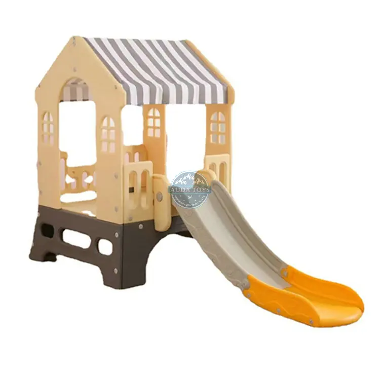 plastic swing set with playhouse