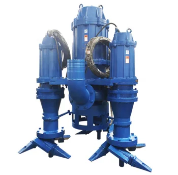 MS ZJQ portabledredge and slurry with sand agitators and drill head submersible slurry  with cutter submersible slurry pump