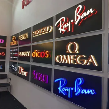 led signage outdoor store front building sign led retail storefront outside signage outdoor 3d shop sign channel letter sign