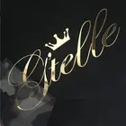 Metal Label Wholesale Customized Printing Metallic Electroforming Metal Nickel Sticker Logo Label