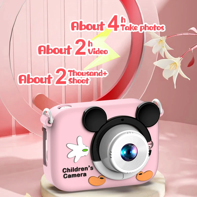 cartoon rabbit printing camera child video camera kids smart video camera toy