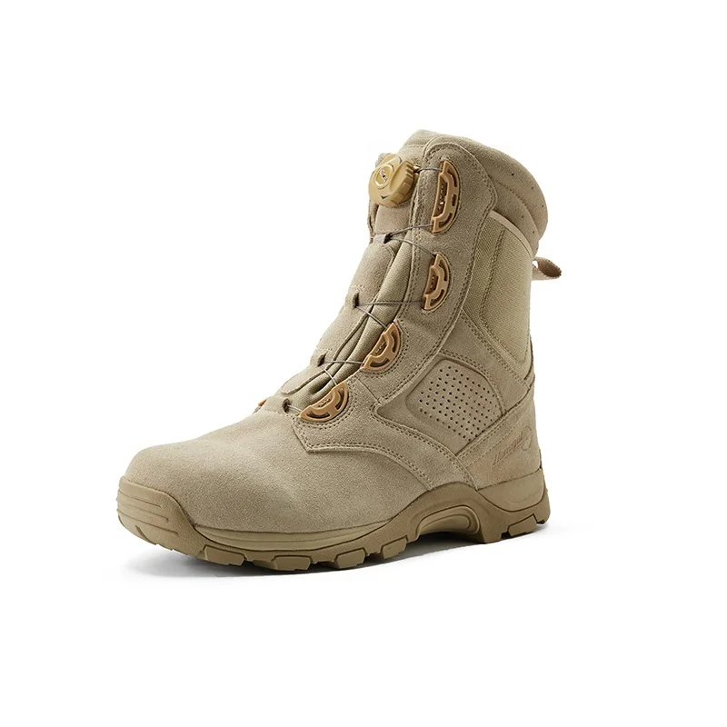 tactical boots with boa lacing system