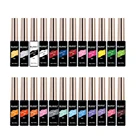 Gel Uv Nail Hot Selling Private Label Liner Painting Gel Nail Supplies Uv Gel 24colors Kit Line Art Gel Kit