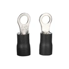 For Terminals Copper Terminals Free Samples Perfect For Electrical Connections Heat Shrinkable-Insulated Ring Copper Terminals