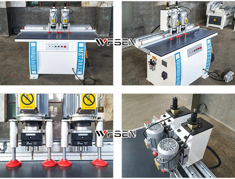 hinge boring machine