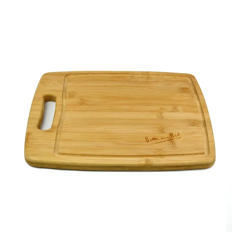 Wholesale High Quality Bamboo Cutting Boards Kitchen Wood Chopping Boards with Juice Groove Vegetables