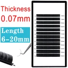 Extensions Wholesale Free Sample 0.05 Classic Eyelash Extensions Trays Private Logo Accepted
