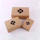 Paper Professional Factory Free Sample Breathable Kraft Paper Pack Cake Food Box Kraft Paper Pack Box
