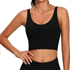 Vest Women Lady Vest Solid Women Corset Crop Top Camisole Sleeveless Cotton Yoga Tank Top