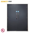 Doors Warehouse U L Listed Double Swing Metal Fire Doors For Warehouse