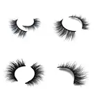 Eyelash Eyelashes Great Material Fluffy 3D Mink Fur Eyelash Vendor 3D Eyelashes 100% Real Mink