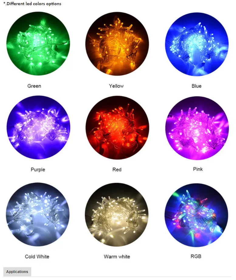 Outdoor Christmas Park Tree Decor 3m Custom Ip65 Waterproof Led Pvc