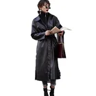 Women Jackets Jacket Women Faux Leather Jackets Motorcycle Jacket With Long Fake Fur Shearling Coat Women Jacket