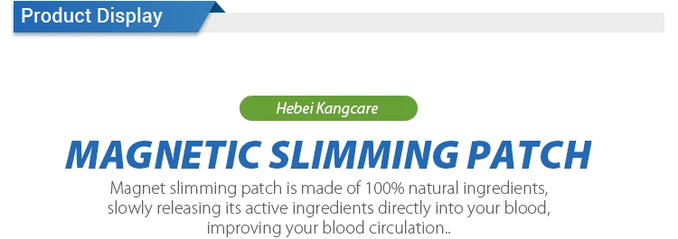 100% High Effective Magnetic Slimming Wormwood Belly Navel Slim Patch supplier