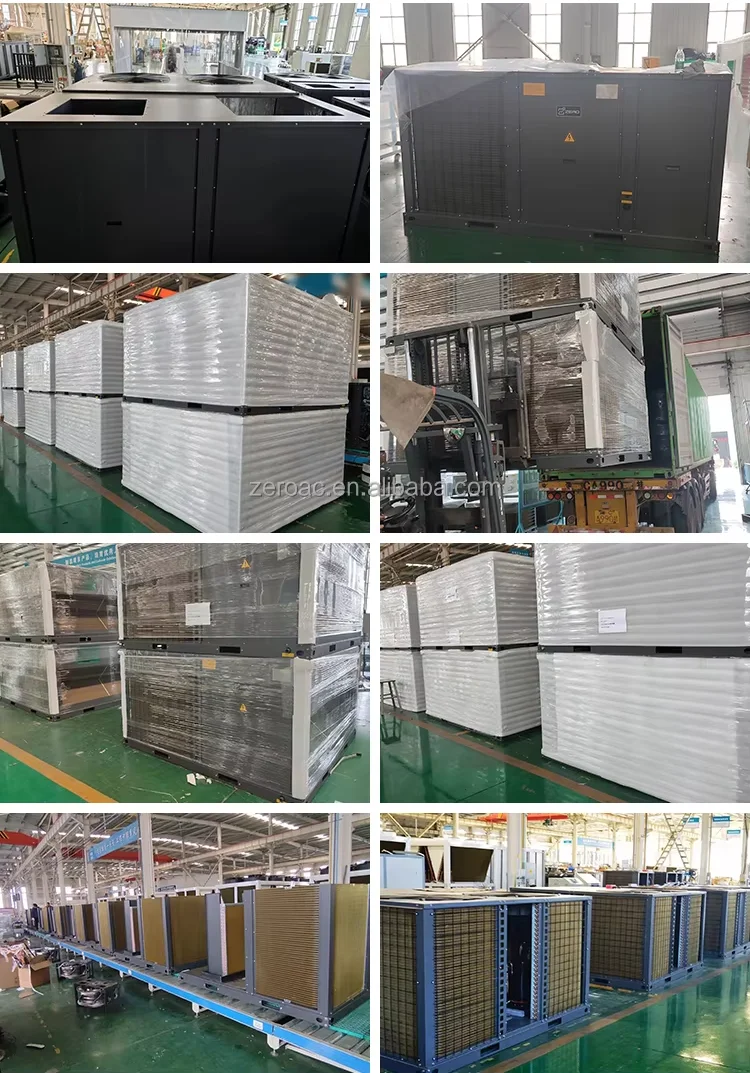 Industrial Rooftop Package Unit, ZERO, R410a, R32 - detail 32