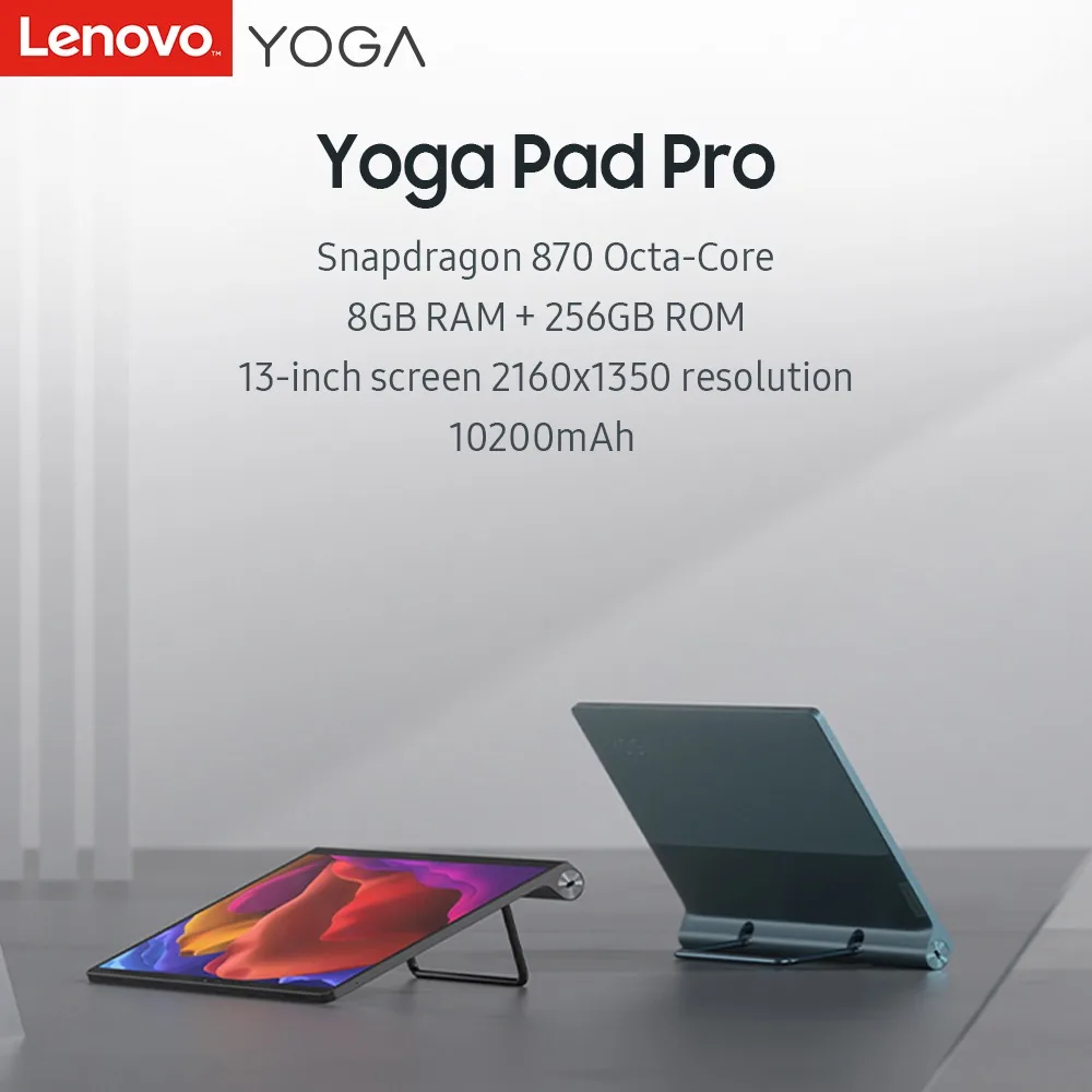 Lenovo Pad Yoga Pad Pro Inch Tablet Pc Gb Gb Snapdragon Octa