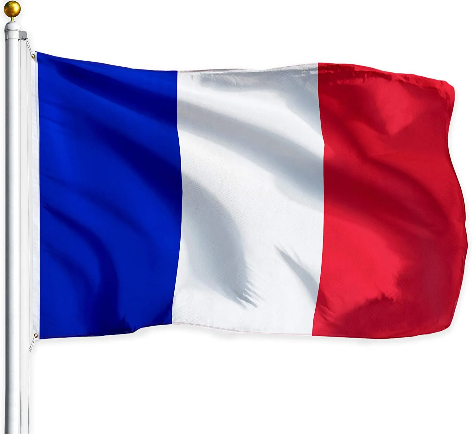 Blue White And Red Vertical Stripes French Football Fans Flag France Country Flag - Buy Red White Blue Flag,France Flag,Flag France on Alibaba.com