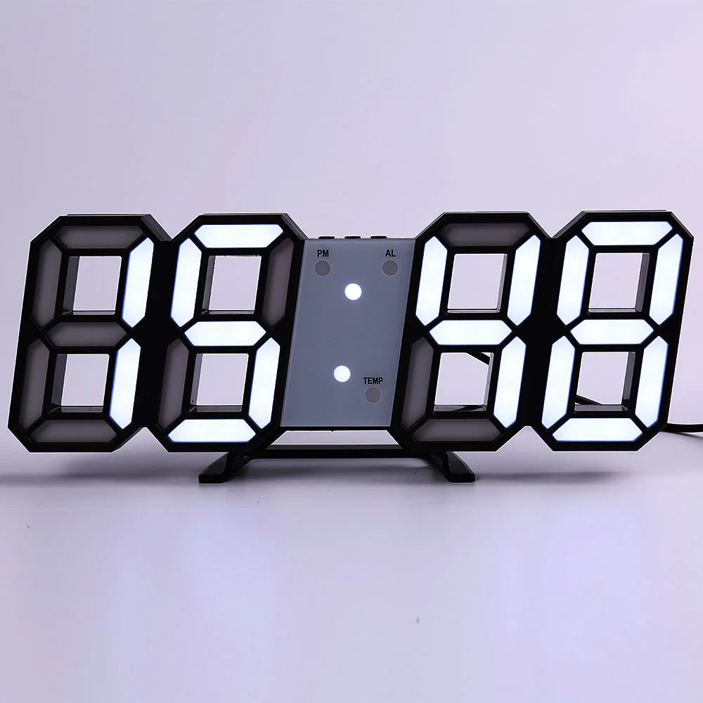 Alarm Clock Compatible With Bedroom,digital Clock Display, Levels