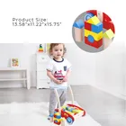 Educational Children Toys Baby Wood Toy Wooden Building Block Baby Walker Educational Children Toys