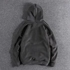 Hoodie OEM Customized Retro Do-old Fleece Thermal Hoodie Casual Men's Pullover Sweater Coat