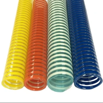 19mm Flexible Plastic PVC Helix Water Pump Suction Discharge Spiral Tube Hose  or suction hose