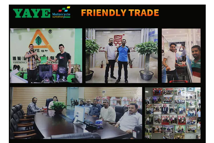 CG125 Motorcycle LED Headlight with Red Skull DRL 18LED Chip and 50000 Hours Lifespan