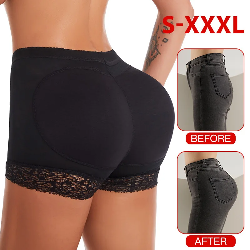 2023 hot selling breathable with insert padded buttocks plump panties buttock beautiful buttocks body shaping pants
