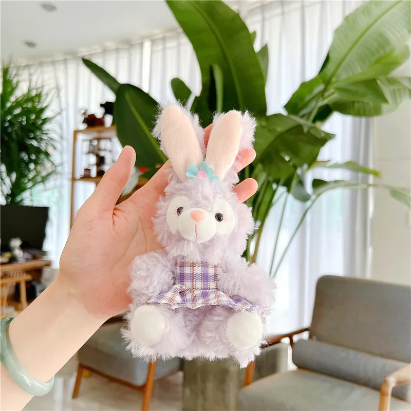 Wholesale Kawaii Bunny Cartoon Anime Llaveros Cute StellaLou Kids toys Bag accessories Plush Toys Plush key chains