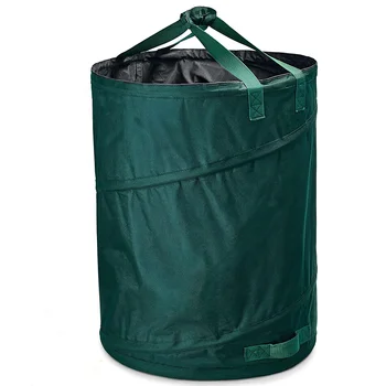 Pop-Up Garden Waste Bag, Green, Self-Standing & Stable, Leaf Bag, Garden Bag, Garden Bags, Foldable Green Cut Bags