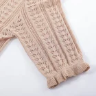 Dresses Dress Customize Woman Dresses New Arrivals 2021 Casual Knit Vintage Crochet Dress Women Lady Elegant
