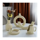 Vase Hot Sale Antique Ceramic Vase Flower Arrangement Rustic White Vase Decorative Flower Vase