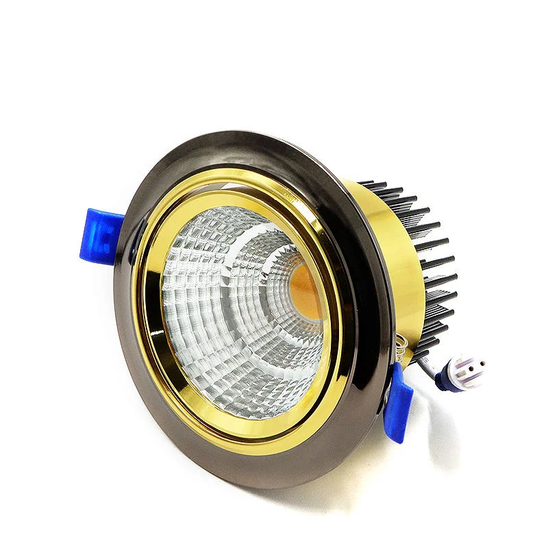 Factory wholesale Cob 5w 7w 12w 15W Led embedded downlights Ultra-thin Led spotlights for home decoration sky lights