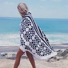Beach Towel Beach Luxury Robe Printed Microfibre Quick Dry Sand Free Beach Towel