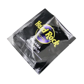 Custom Printed Laminated Material 3 Side Sealed Small Drip Coffee Packaging Small Flat Mylar Bag