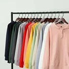 Wholesale High Quality Custom Logo Heavyweight Oversized Men Plain Blank 100% Cotton Unisex Hoodies