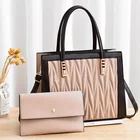 Purse Ladies 2021 Purse Luxury Ladies Handbags Wholesale Handbag Set For Women Hand Bags Set
