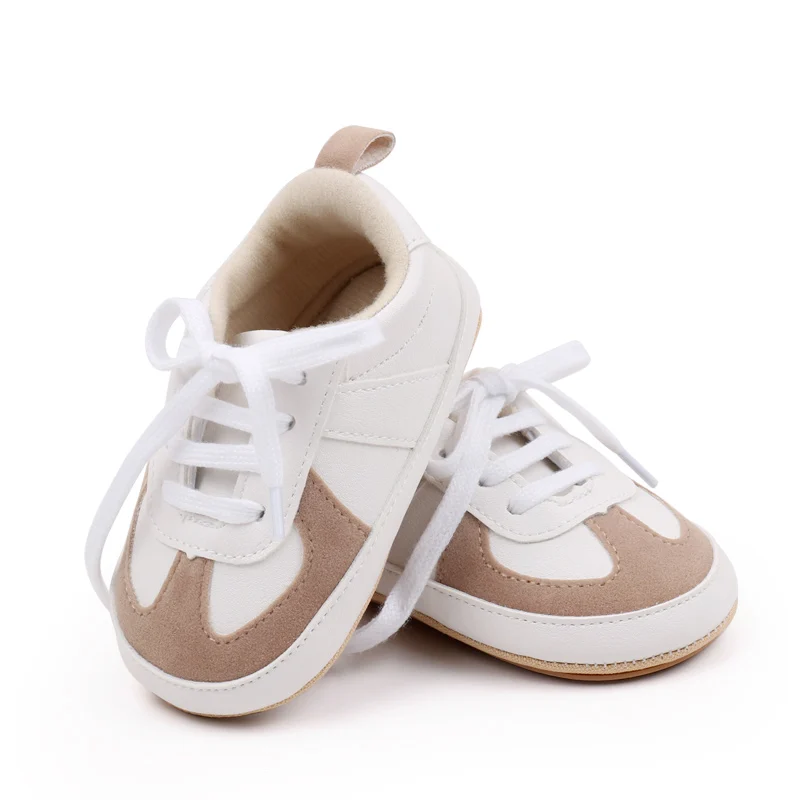 High Quality Lightweight Court Sneakers Anti-Slippery Prewalker Toddler Baby Shoes for Boys Hot Selling Design for Spring Autumn supplier