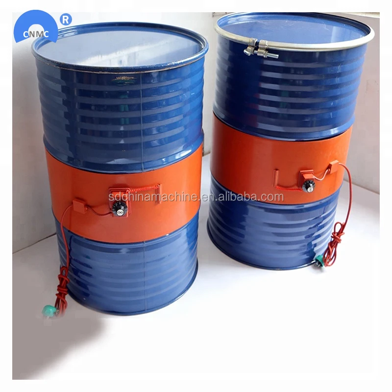 1X 200L 1740*250mm Insulated Silicon Drum Heater WVO Oil Biodiesel Plastic 2000W 