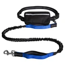 Dog Eco Friendly Pet Leash With Waist Bag Nylon First-Class Hands Free Dog Leash Bag