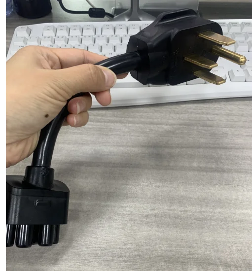 Tesla Nema 1450 Gen 2 Ev Charger Extension Cord Connector Adapter Nema